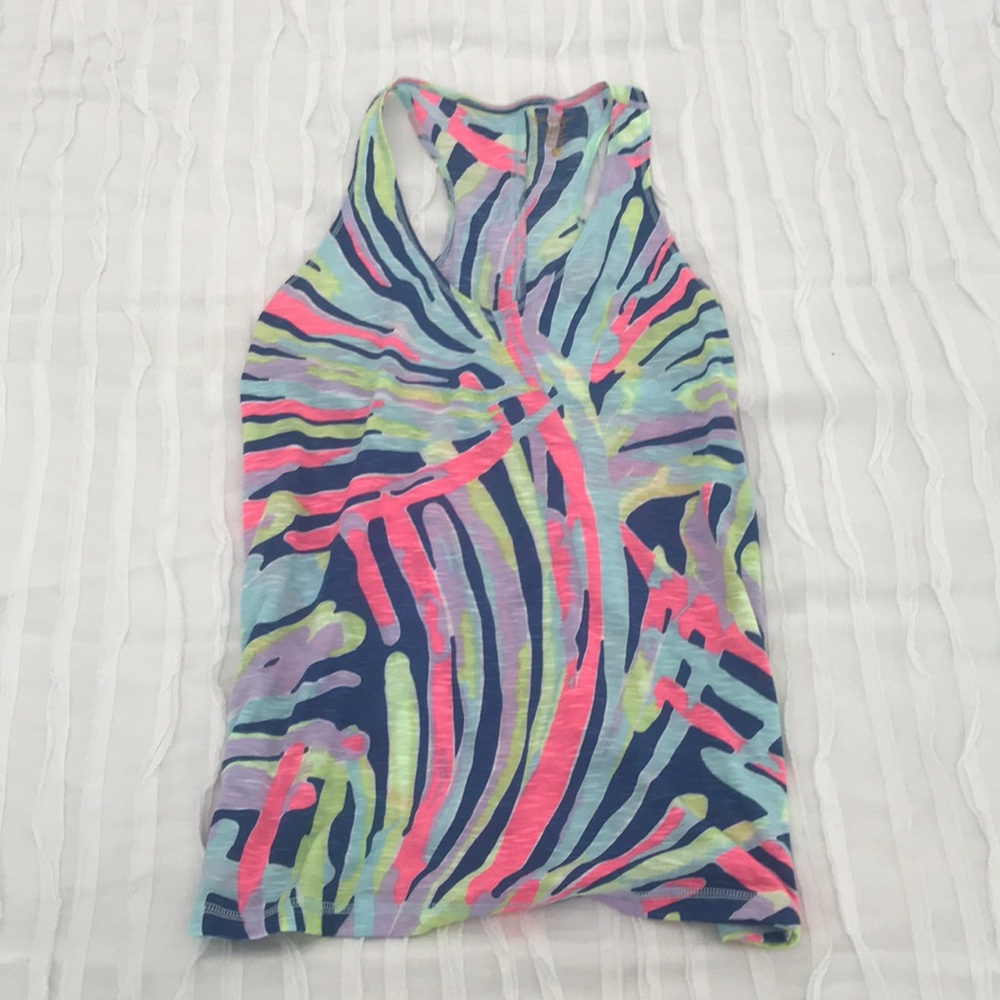 Racer back luxletic tank